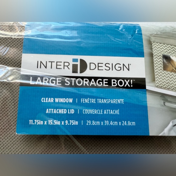 Inter Design Large collapsible storage box - Picture 3 of 4